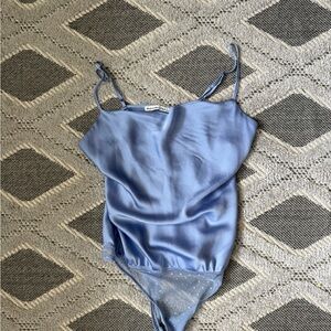 NWOT Abercrombie silk body suit